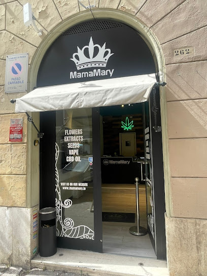 MamaMary - Urban Dispensary - Roma Prati - Cannabis Delivery - Legal Weed - THC & CBD Seeds Edibles